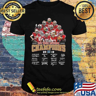 Nfc west division champions shirt
