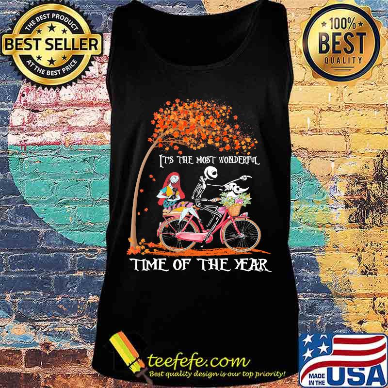 Nightmare riding bicycle it's the most wonderful time of the year leaves tree s Tank top Nightmare riding bicycle it's the most wonderful time of the year leaves tree s Tank top