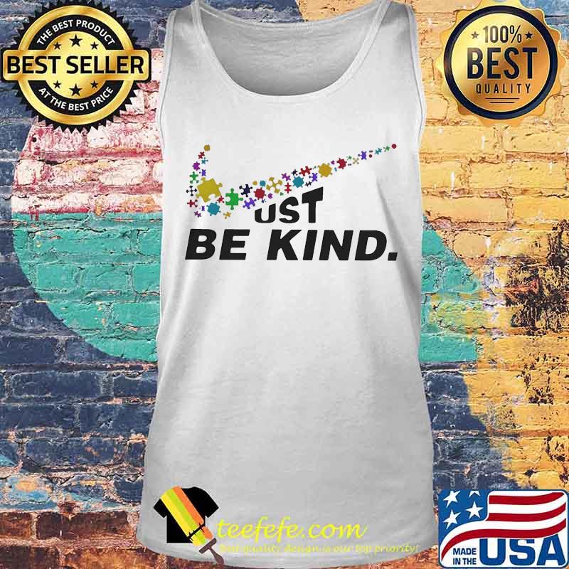 Nike autism logo just be kind s Tank top Nike autism logo just be kind s Tank top