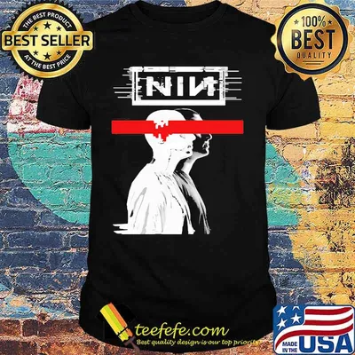 Nine inch nails band shirt