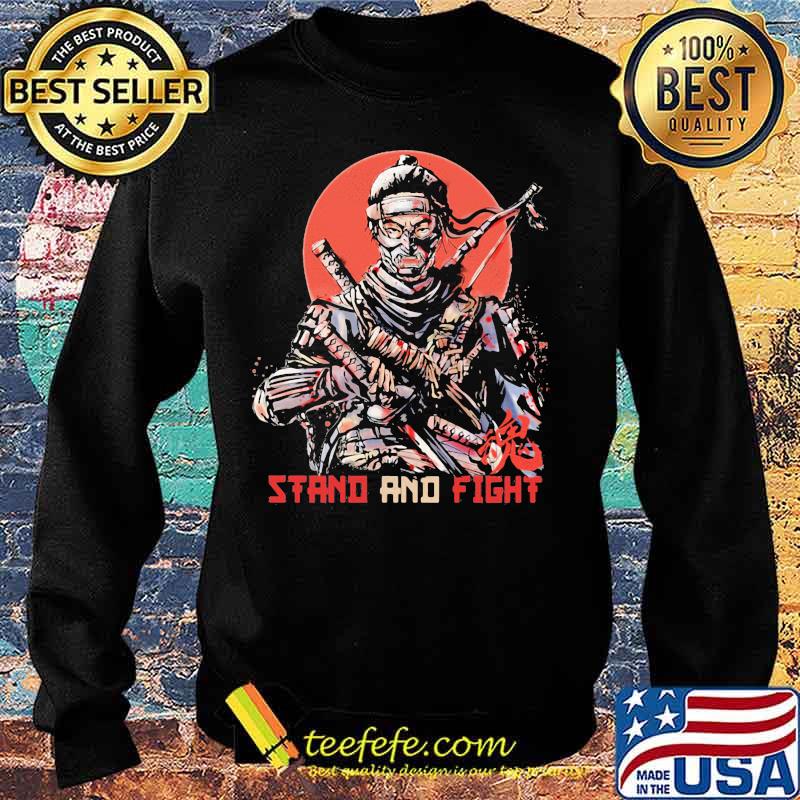 Ninja Stand And Fight sunset s Sweater Ninja Stand And Fight sunset s Sweater