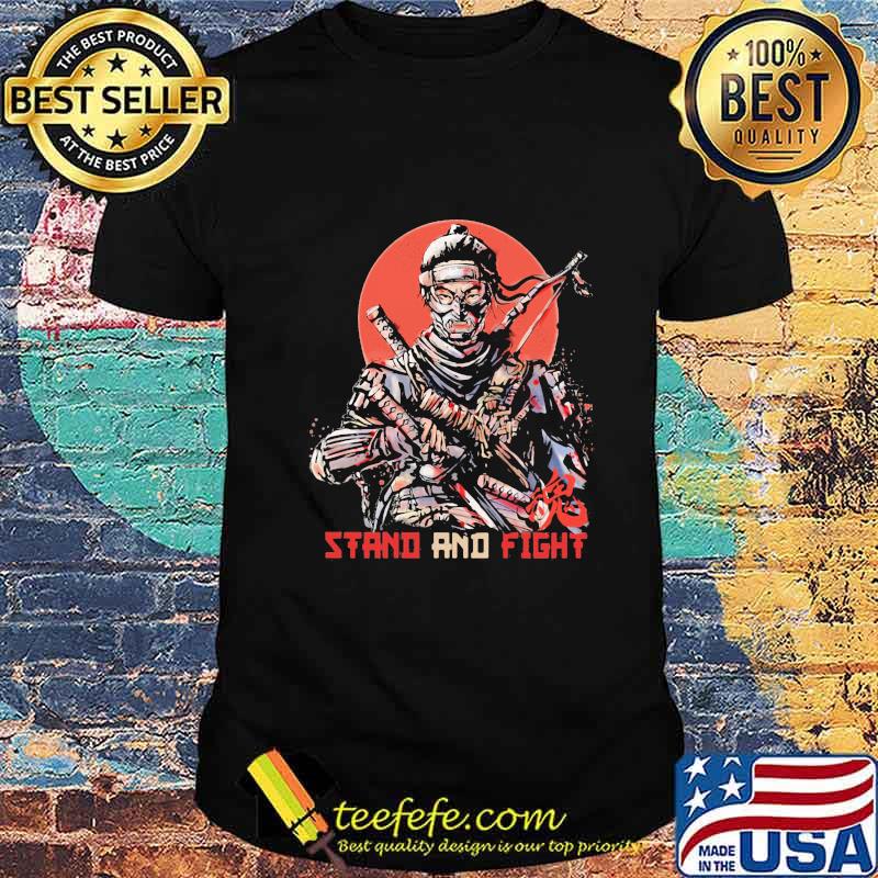 Ninja Stand And Fight sunset shirt Ninja Stand And Fight sunset shirt