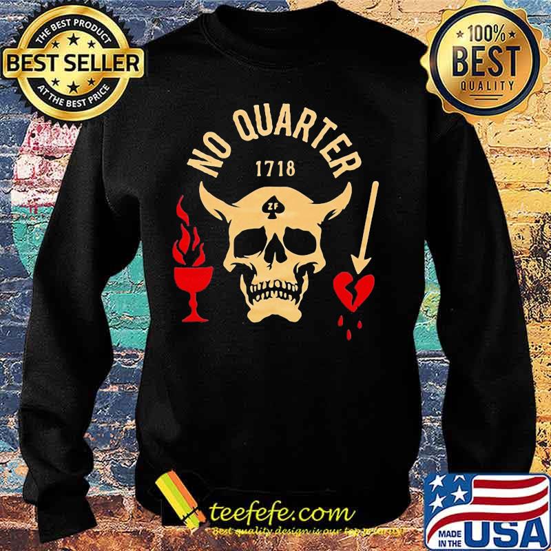 No Quarter 1718 Black Beard Shirt Sweater No Quarter 1718 Black Beard Shirt Sweater