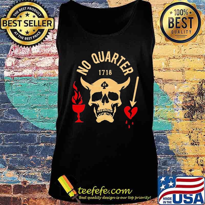 No Quarter 1718 Black Beard Shirt Tank top No Quarter 1718 Black Beard Shirt Tank top