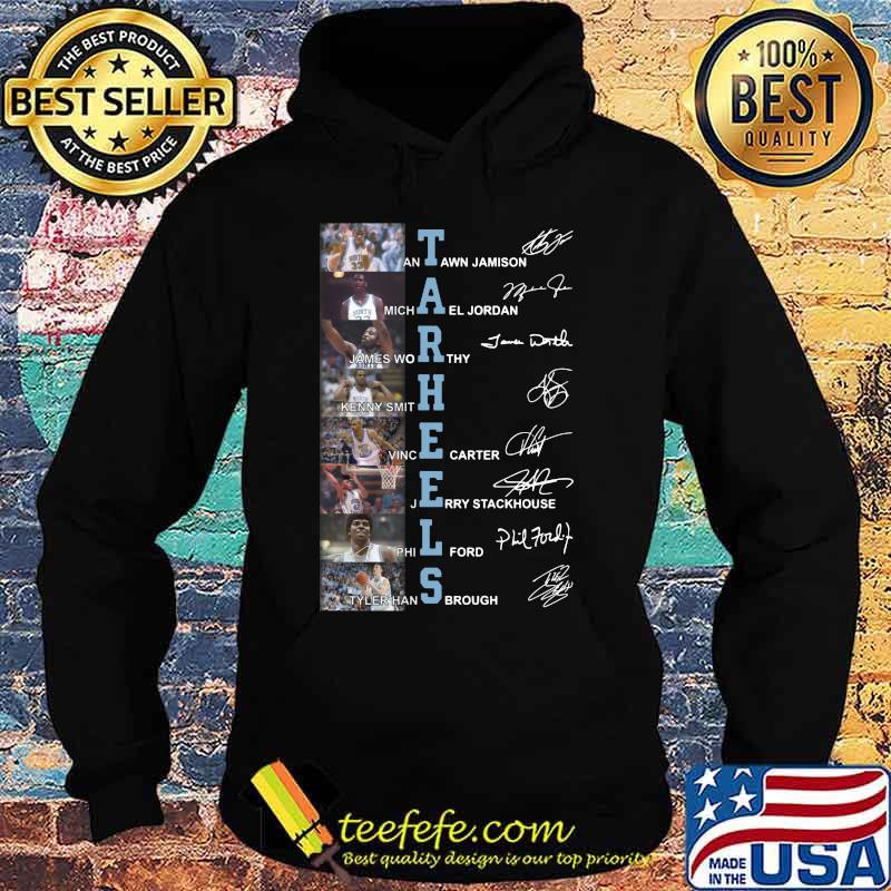 North carolina tar heels basketball players signatures s Hoodie North carolina tar heels basketball players signatures s Hoodie