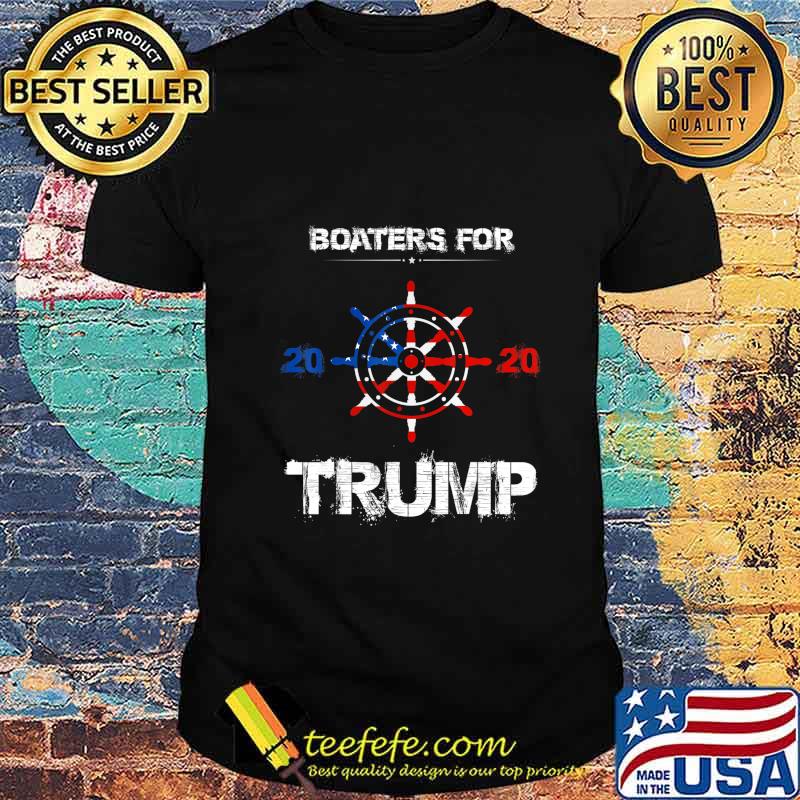 Novelty Election Slogan Boaters For Trump 2020 America Flag shirt Novelty Election Slogan Boaters For Trump 2020 America Flag shirt