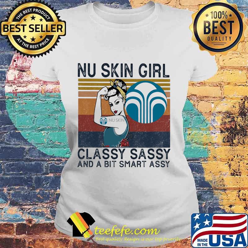 Nu skin girl classy sassy and a bit smart assy vintage retro s Laides tee Nu skin girl classy sassy and a bit smart assy vintage retro s Laides tee