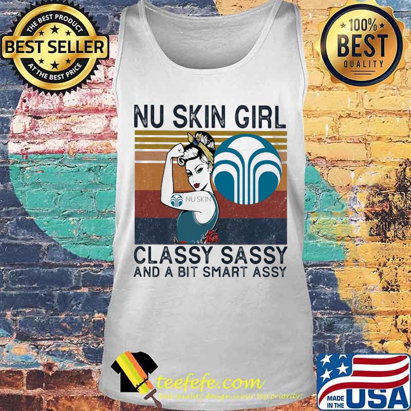 Nu skin girl classy sassy and a bit smart assy vintage retro s Tank top Nu skin girl classy sassy and a bit smart assy vintage retro s Tank top