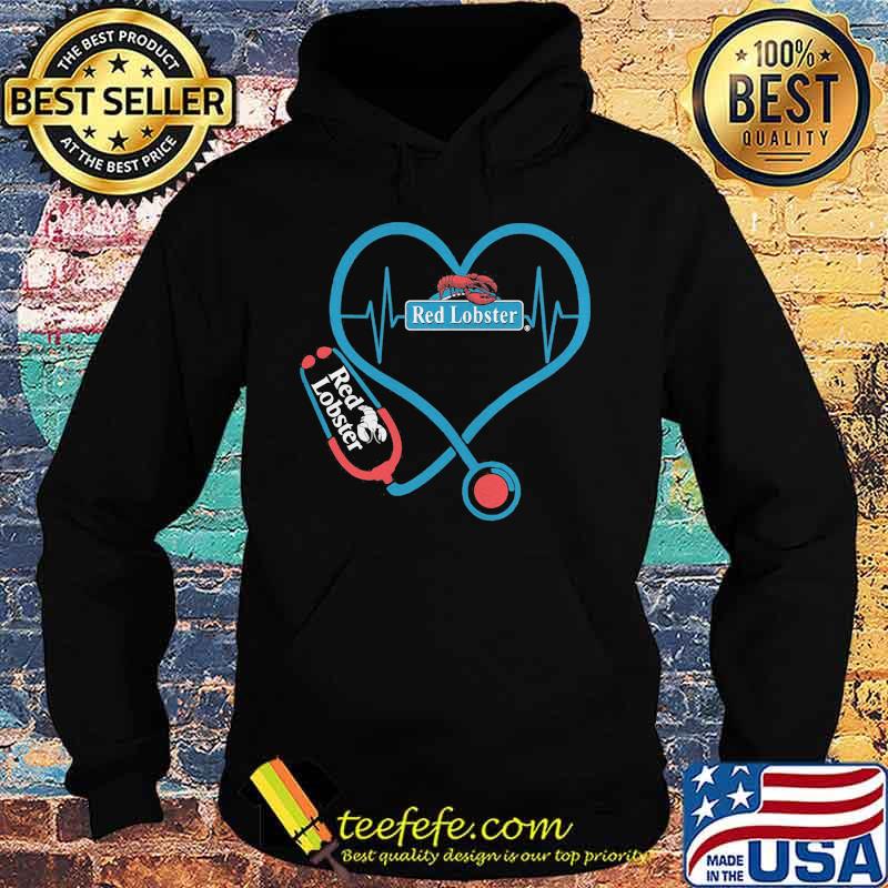 Nurse stethoscope red lobster heartbeat s Hoodie Nurse stethoscope red lobster heartbeat s Hoodie
