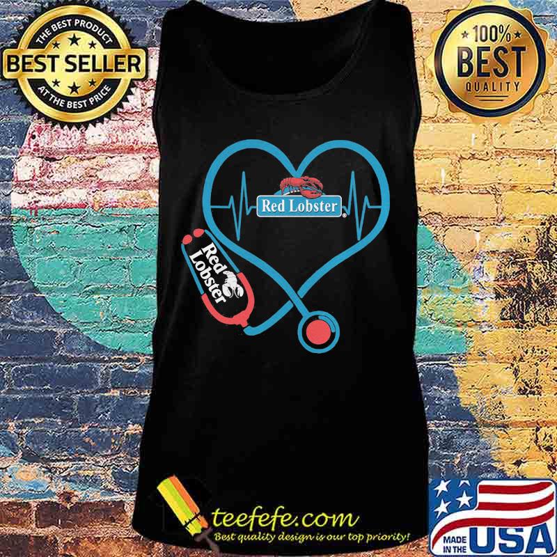 Nurse stethoscope red lobster heartbeat s Tank top Nurse stethoscope red lobster heartbeat s Tank top