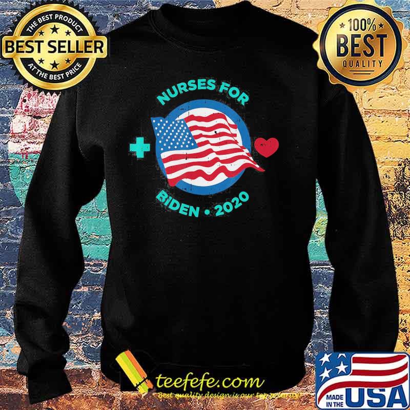 Nurses for joe biden heart american flag independence day s Sweater Nurses for joe biden heart american flag independence day s Sweater