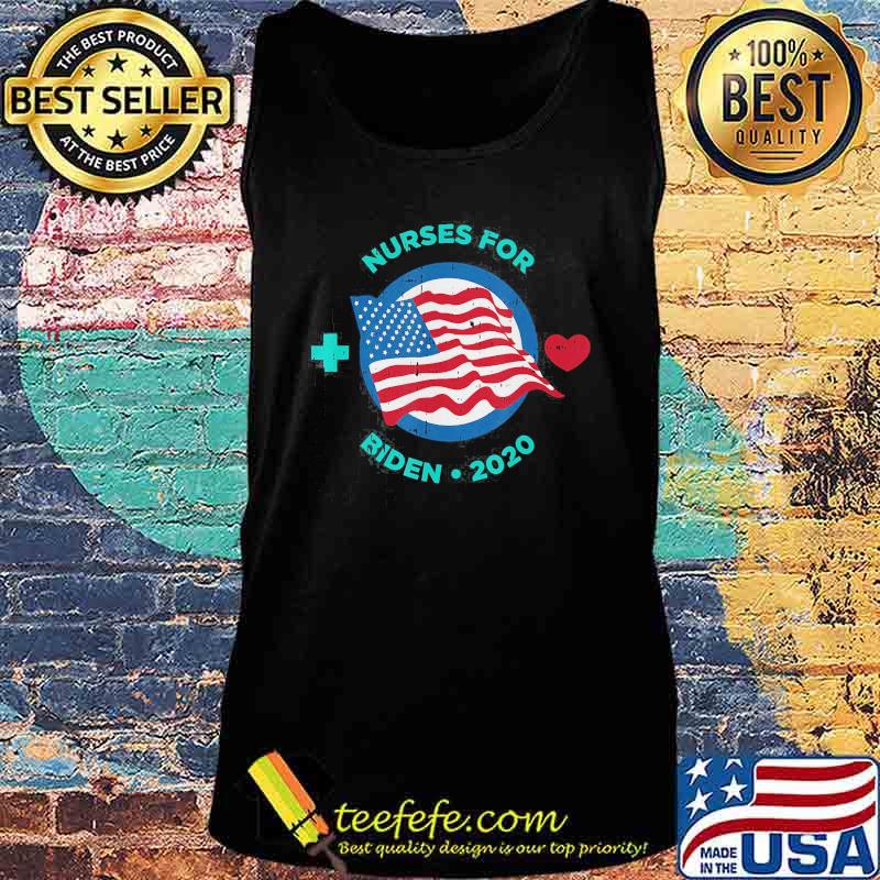 Nurses for joe biden heart american flag independence day s Tank top Nurses for joe biden heart american flag independence day s Tank top