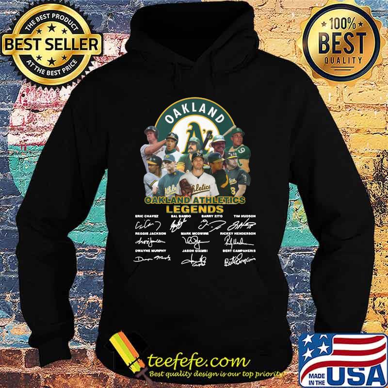 Oakland athletics legends baseball players signatures s Hoodie Oakland athletics legends baseball players signatures s Hoodie