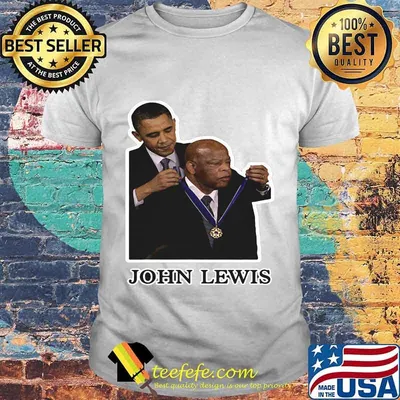 Obama pays tribute to civil rights icon John Lewis and his legacy shirt