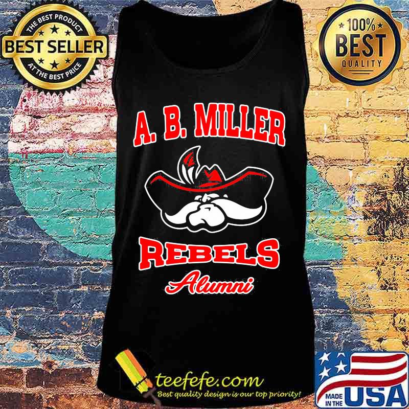 Official a.b. miller rebels alumni s Tank top Official a.b. miller rebels alumni s Tank top