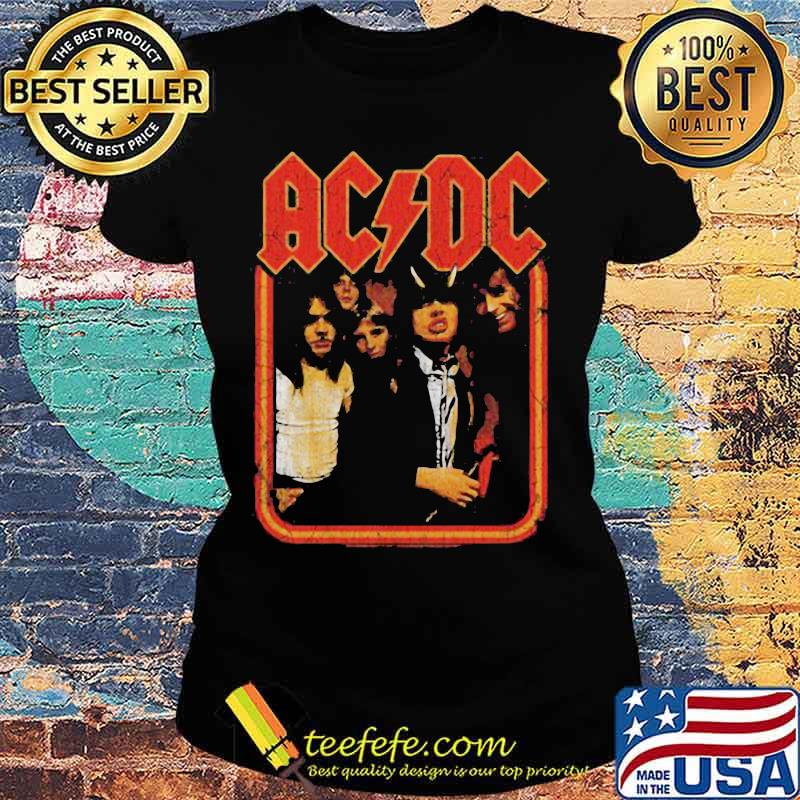 Official acdc band members s Ladies tee Official acdc band members s Ladies tee