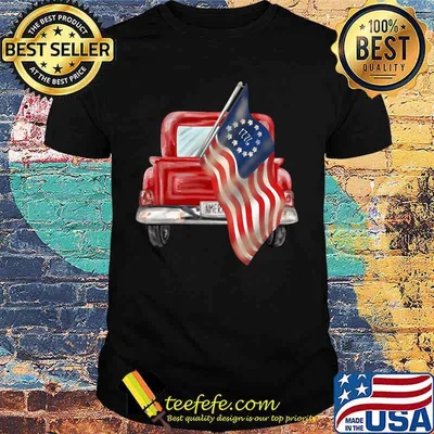 Official American Flag Truck shirt