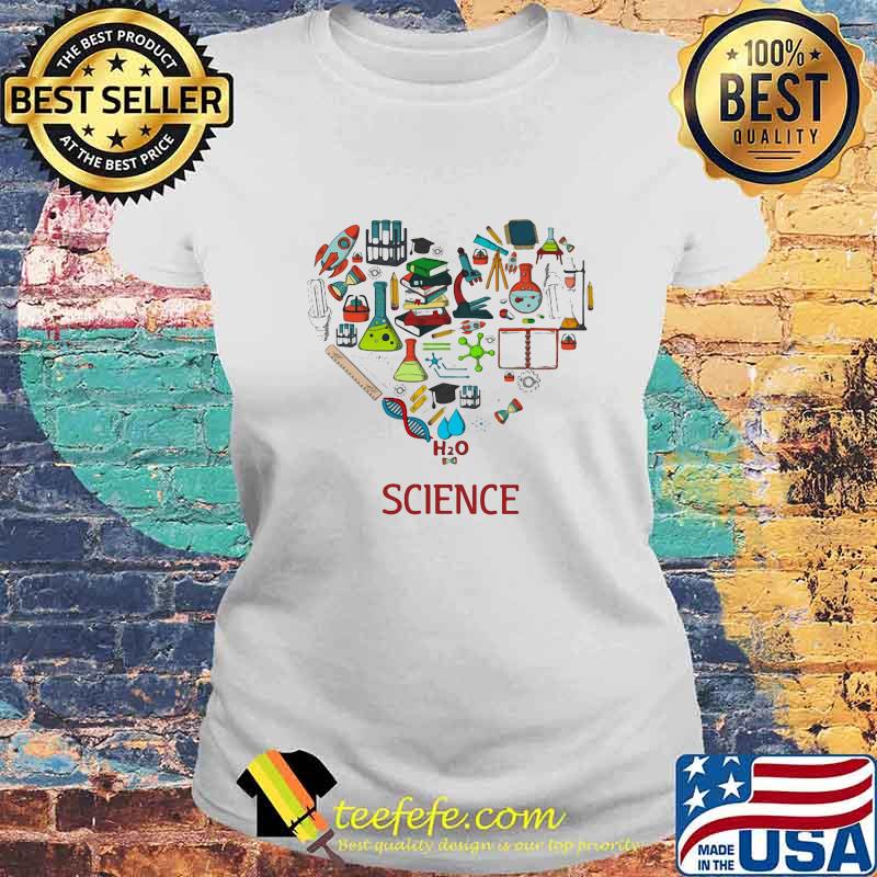 Official Arered Science Heart Shirt Laides tee Official Arered Science Heart Shirt Laides tee