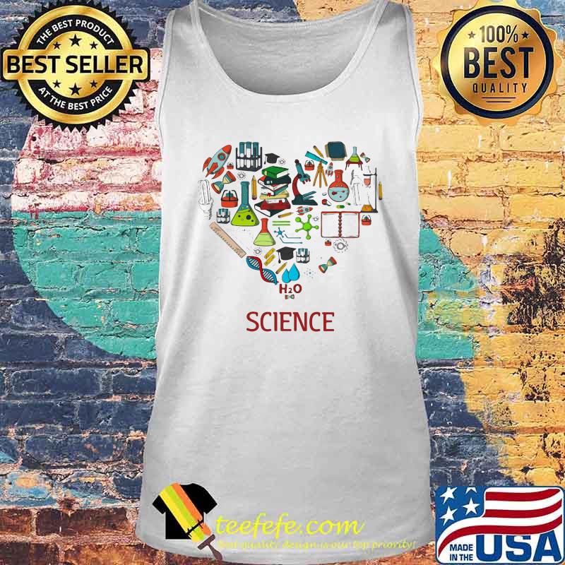 Official Arered Science Heart Shirt Tank top Official Arered Science Heart Shirt Tank top