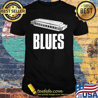 Official Armónica Blues Shirt