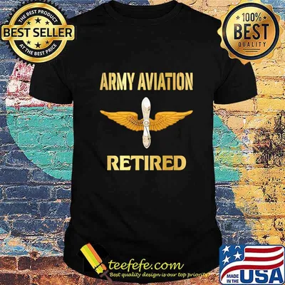 Official Army Aviation Retired Shirt