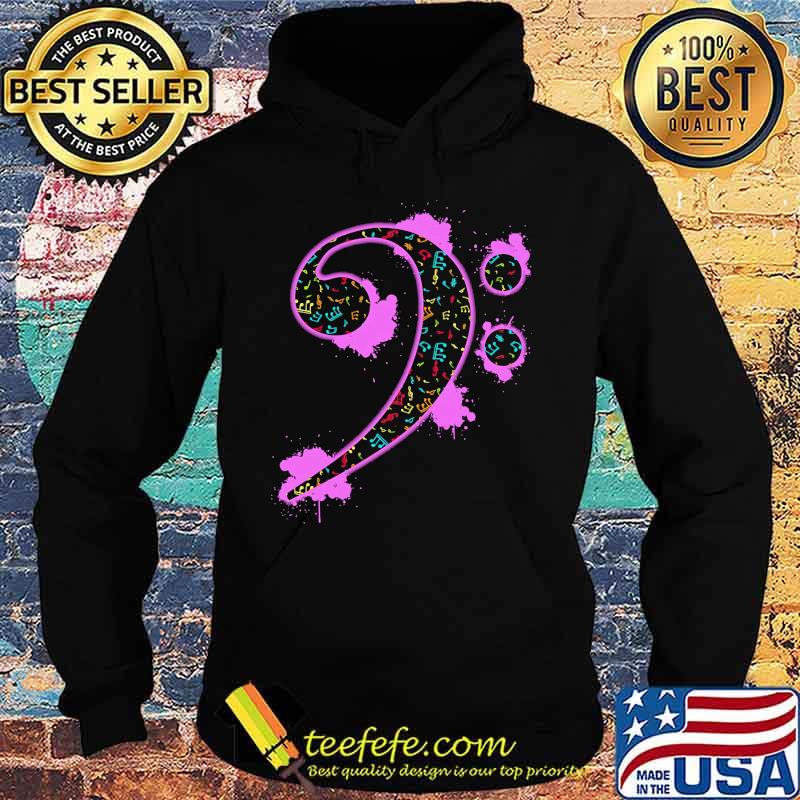 Official Bass Guitar Clef Shirt Hoodie Official Bass Guitar Clef Shirt Hoodie