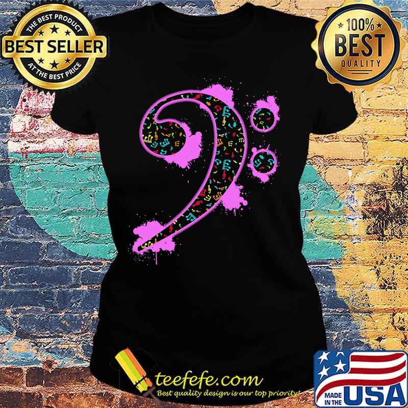 Official Bass Guitar Clef Shirt Ladies tee Official Bass Guitar Clef Shirt Ladies tee
