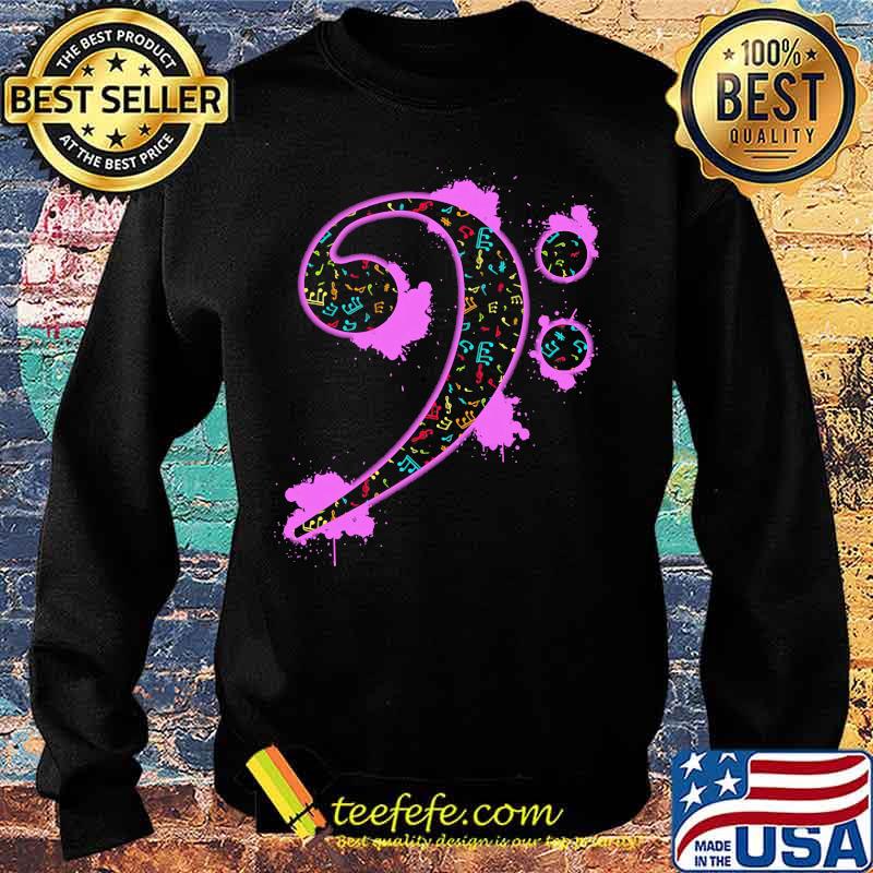 Official Bass Guitar Clef Shirt Sweater Official Bass Guitar Clef Shirt Sweater