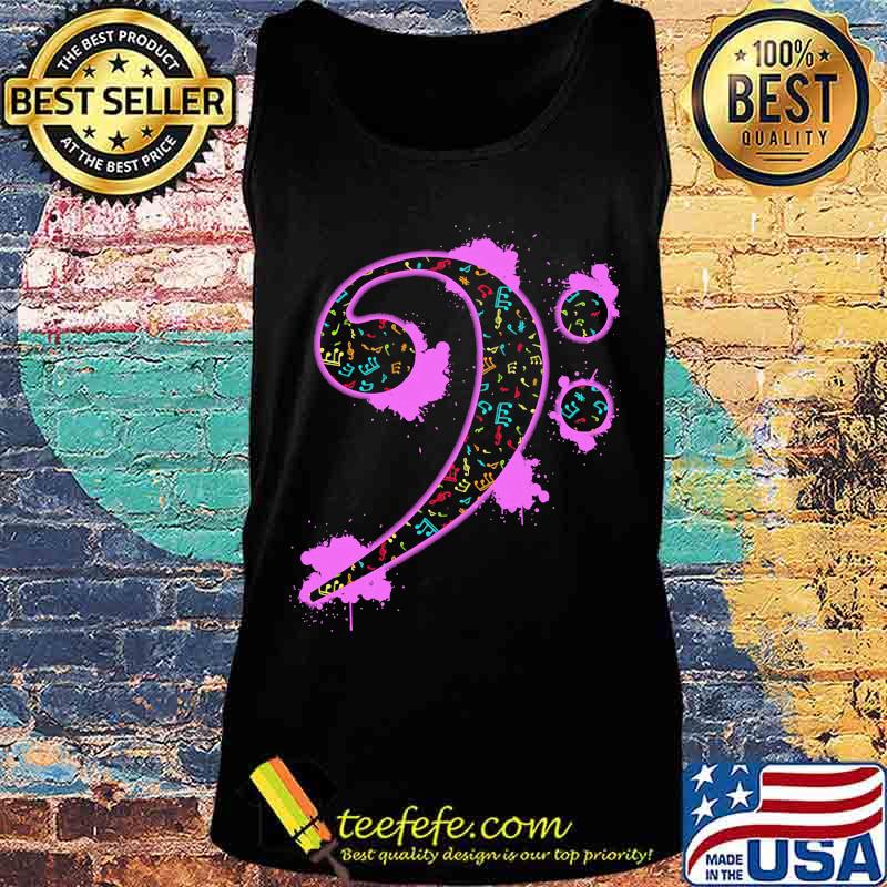 Official Bass Guitar Clef Shirt Tank top Official Bass Guitar Clef Shirt Tank top