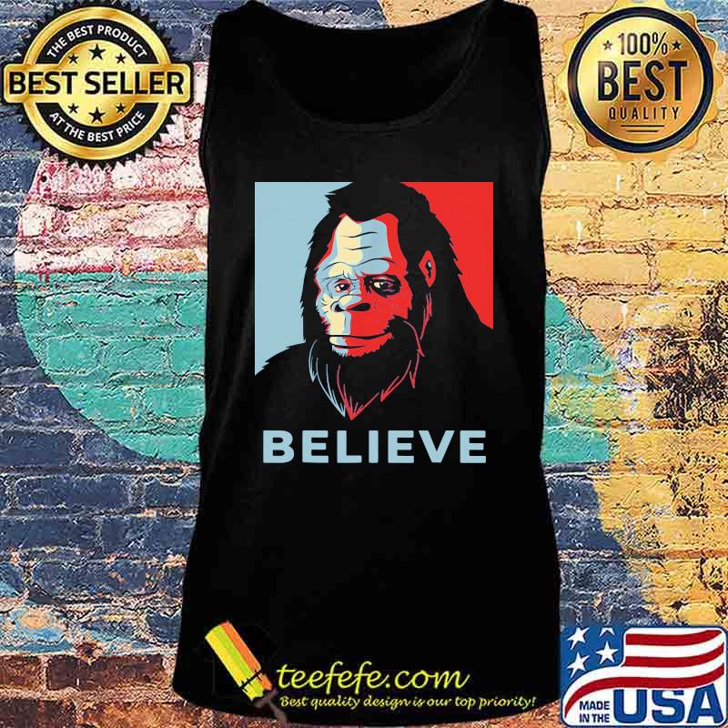 Official bigfoot believe art s Tank top Official bigfoot believe art s Tank top