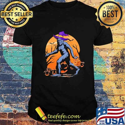 Official Bigfoot Pumpkin Halloween shirt