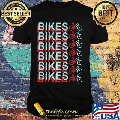 Official bikes bicycle color shirt