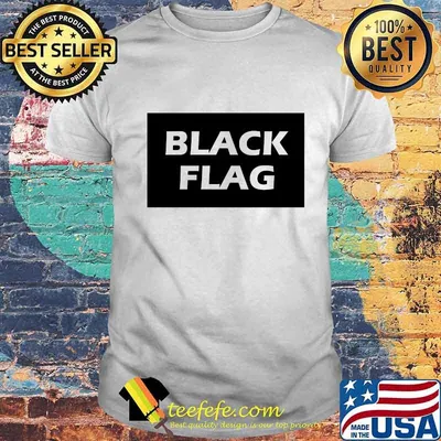 Official black flag shirt