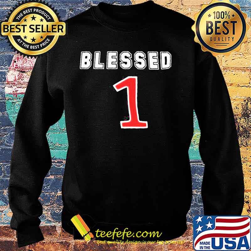 Official Blessed 1 Ripped Shirt Sweater Official Blessed 1 Ripped Shirt Sweater