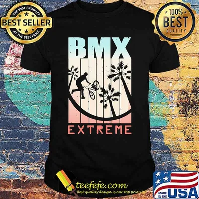 Official BMX extreme biker shirt