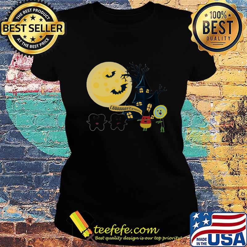 Official Cavities Halloween Dental s Ladies tee Official Cavities Halloween Dental s Ladies tee