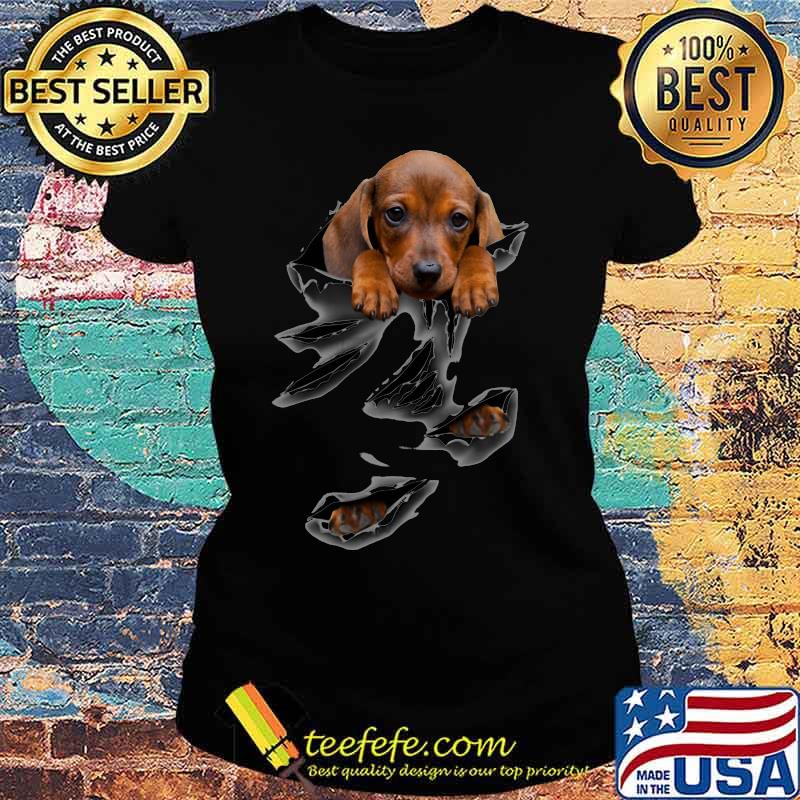 Official dachshund dog scratched s Ladies tee Official dachshund dog scratched s Ladies tee