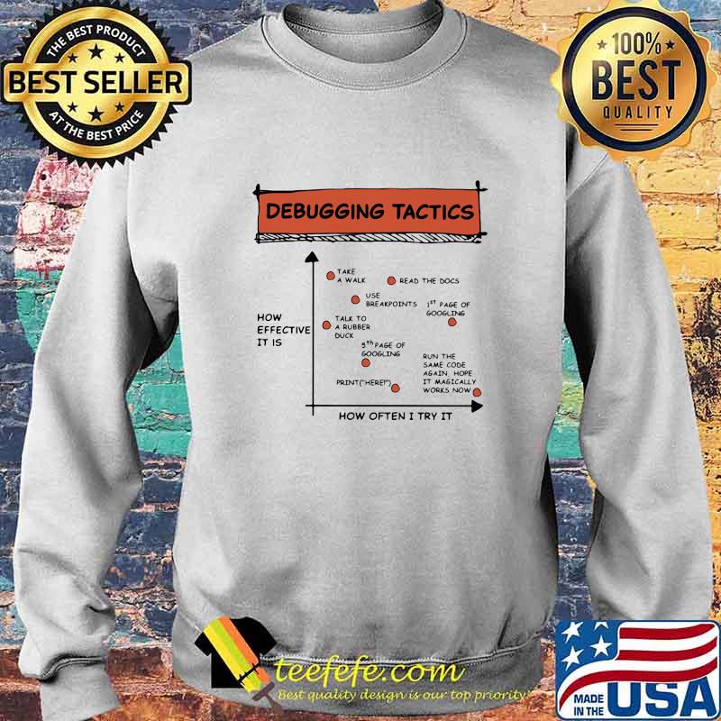Official Debugging tactics s Sweater Official Debugging tactics s Sweater