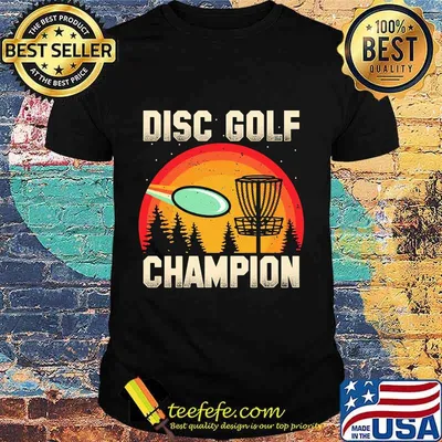 Official Disc golf champion shirt