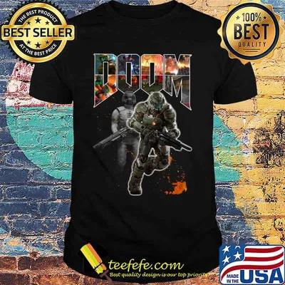 Official doom doomguy shirt