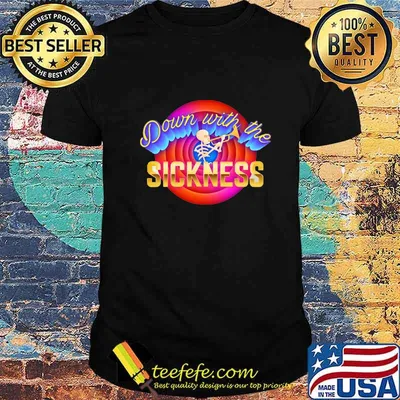 Official Down with the sickness shirt