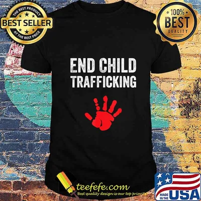 Official End Child Trafficking shirt