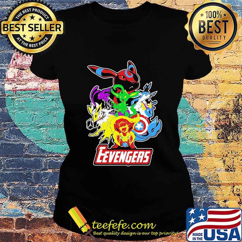 OFFICIAL EVENGERS POKEMON SHIRT Ladies tee OFFICIAL EVENGERS POKEMON SHIRT Ladies tee