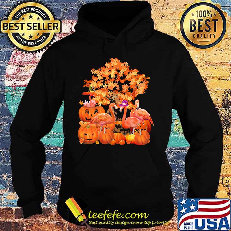 Official Fall Flamingo Halloween s Hoodie Official Fall Flamingo Halloween s Hoodie