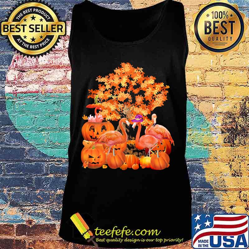 Official Fall Flamingo Halloween s Tank top Official Fall Flamingo Halloween s Tank top