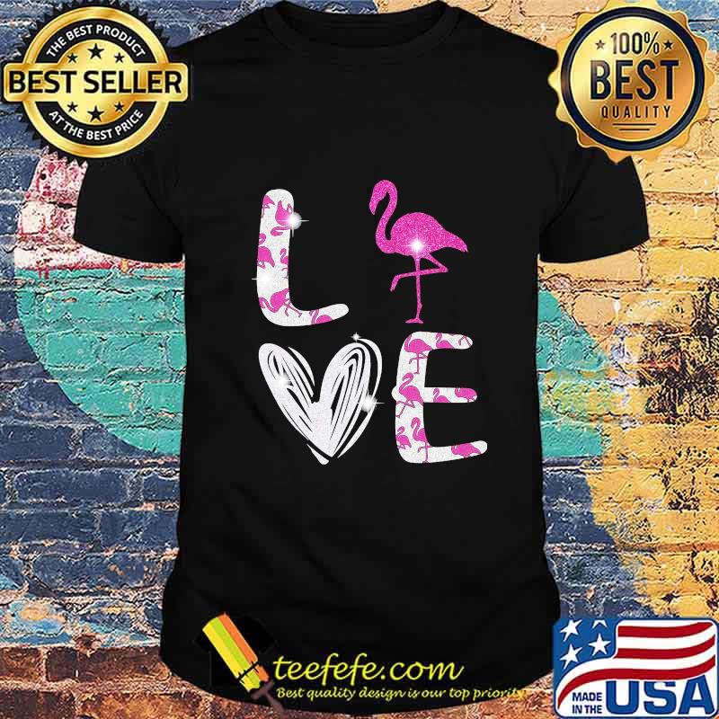Official Flamingo Love Purple Shirt Official Flamingo Love Purple Shirt