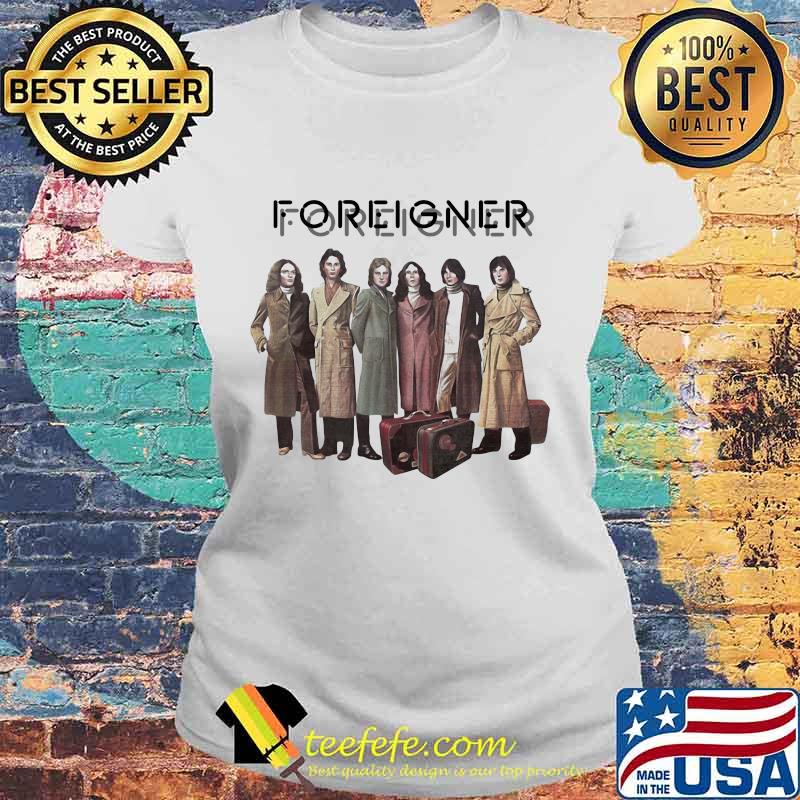 Official foreigner band members s Laides tee Official foreigner band members s Laides tee