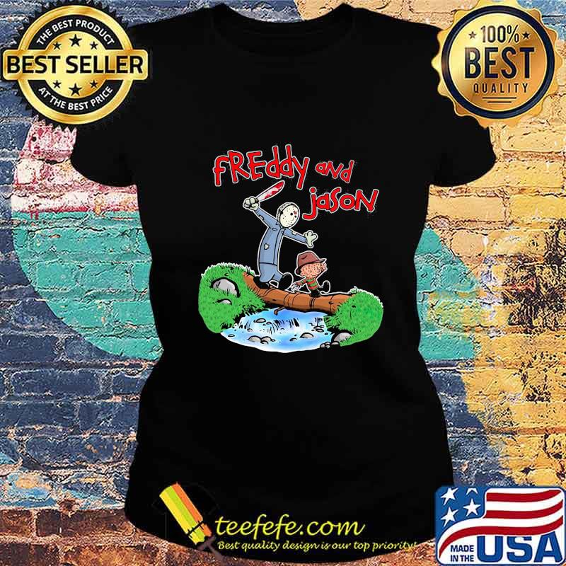 Official Freddy and Jason s Ladies tee Official Freddy and Jason s Ladies tee