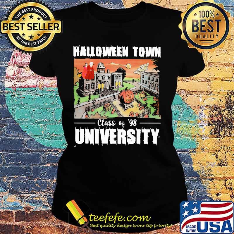 Official Halloween Town Class Of 98 University Shirt Ladies tee Official Halloween Town Class Of 98 University Shirt Ladies tee