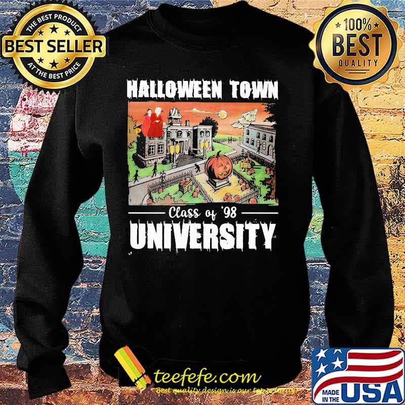 Official Halloween Town Class Of 98 University Shirt Sweater Official Halloween Town Class Of 98 University Shirt Sweater